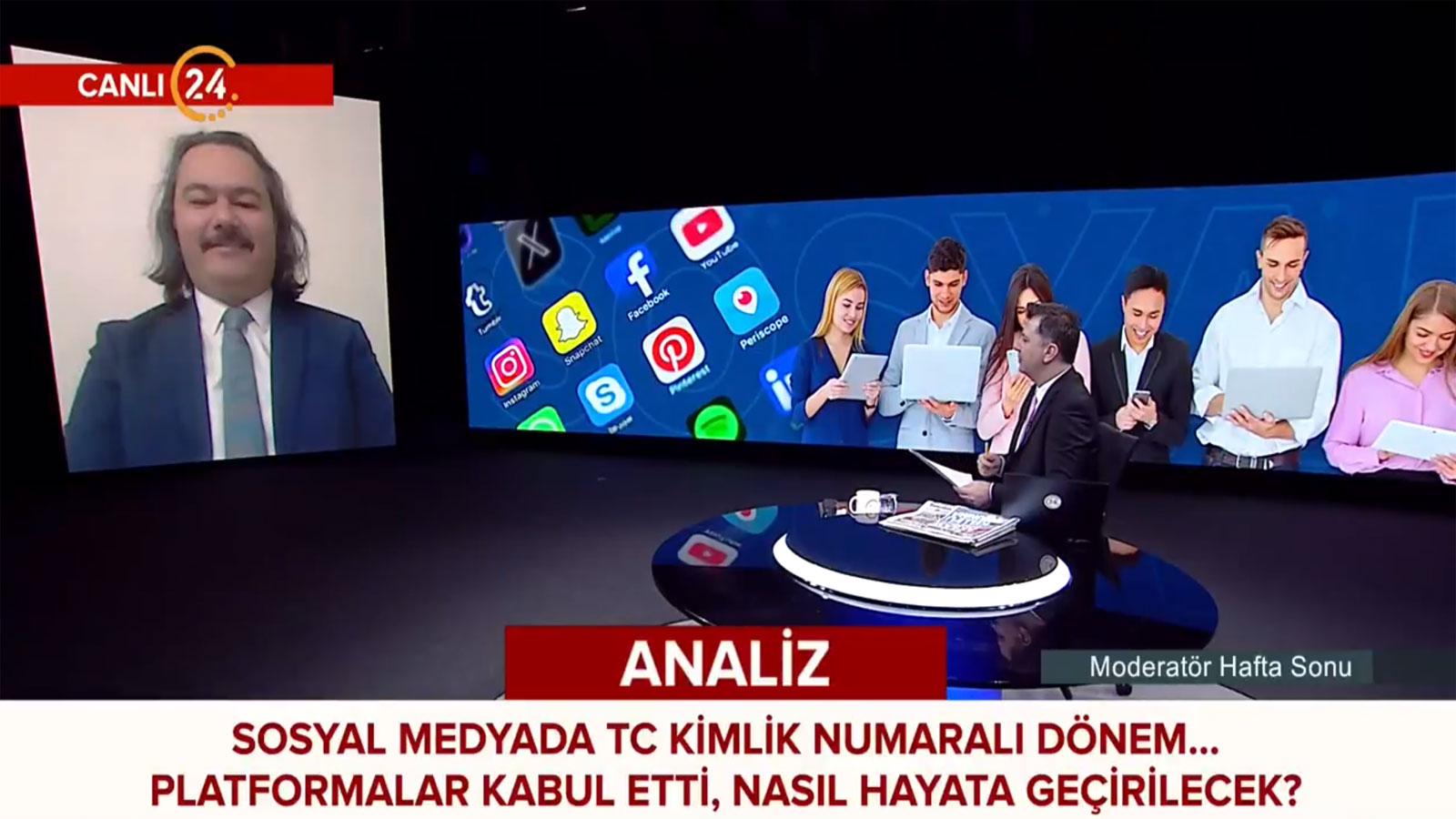 Sosyal medyada TC kimlik numaralı dönem