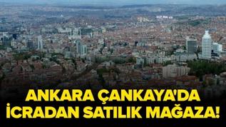 Ankara Çankaya'da icradan satılık mağaza!