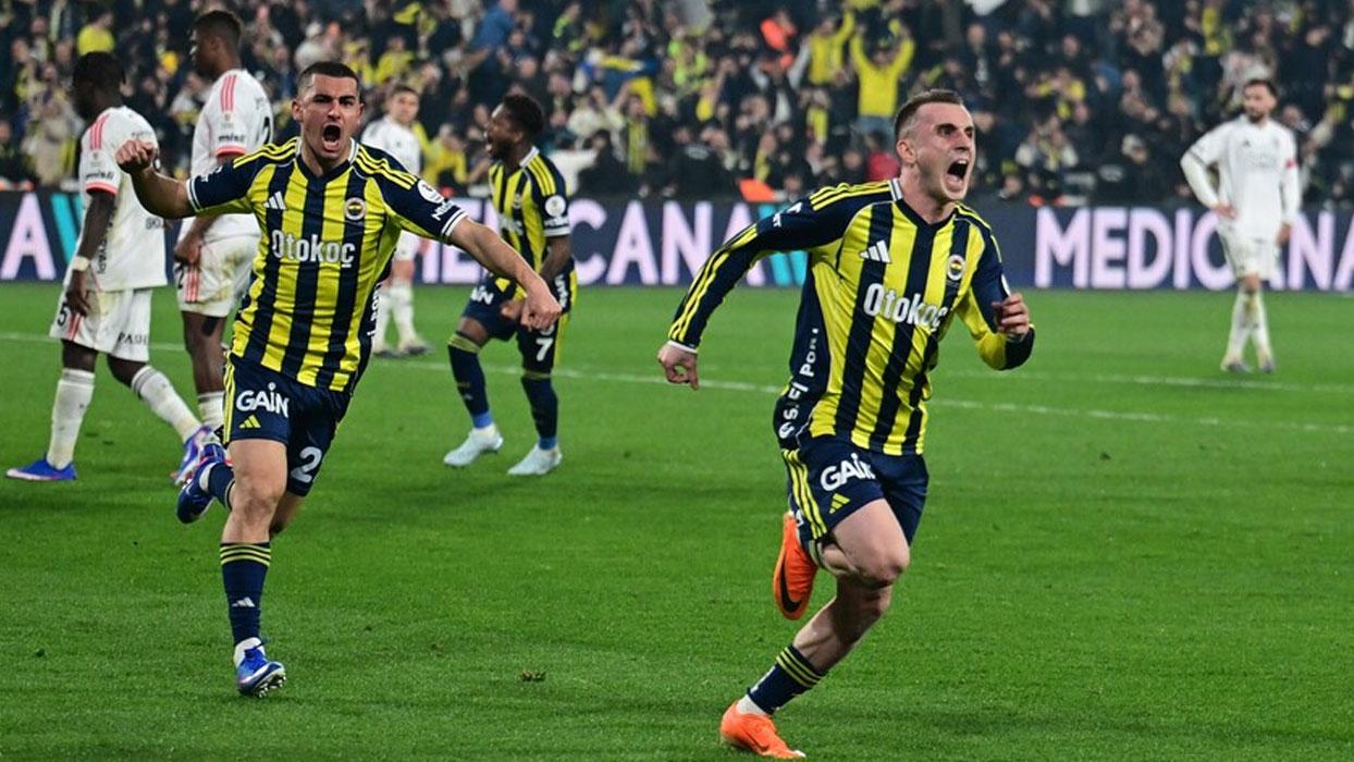 Fenerbahçe, Beşiktaş engelini uzatma dakikalarında aştı