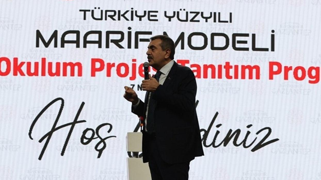 Milli Eğitim Bakanı Tekin: Türkiye Yüzyılı Maarif Modeli, Türkiye'ye özgü bir model