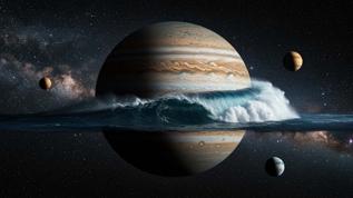 Jüpiter'in sırrı ortaya çıktı! Dev aylar nasıl oluştu?