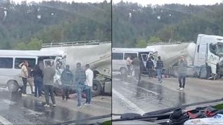 Karayolunda feci kaza: Çok sayıda ölü ve yaralı var