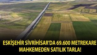Eskişehir Sivrihisar'da 69.600 metrekare mahkemeden satılık tarla!