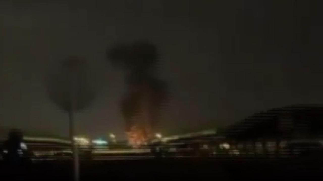 Kuveyt'te İHA saldırısı: Tesisler ağır hasar gördü