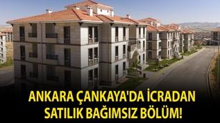 Ankara Çankaya'da icradan satılık bağımsız bölüm!