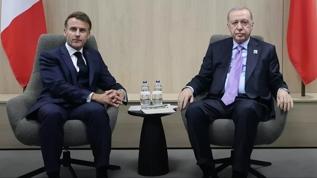 Bölgesel ve küresel güvenlik masada! Cumhurbaşkanı Erdoğan, Macron ile görüştü