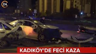 Kadıköy'de korkunç kaza: Emniyet şeridinde duran sürücü hayatını kaybetti