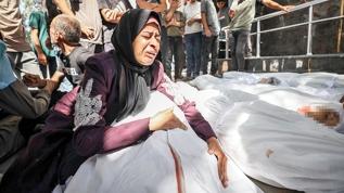 Katil İsrail'den Gazze'de polis merkezine hava saldırısı: 6 şehit