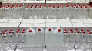 Yurtta yılın ilk çeyreğinde 232 bin 442 litre sahte içki ele geçirildi