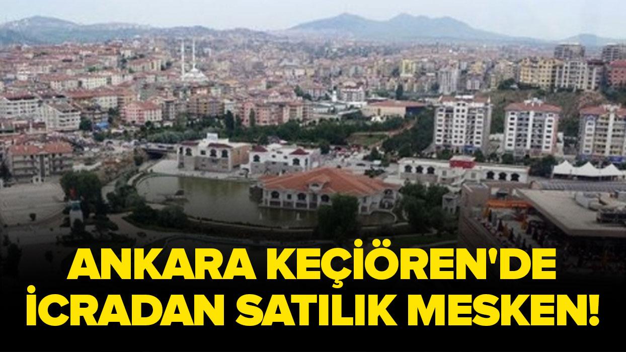 Ankara Keçiören'de icradan satılık mesken!