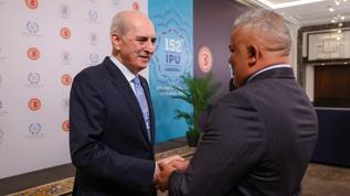 TBMM Başkanı Kurtulmuş, Malavi Ulusal Meclisi Başkanı Suleman ile görüştü