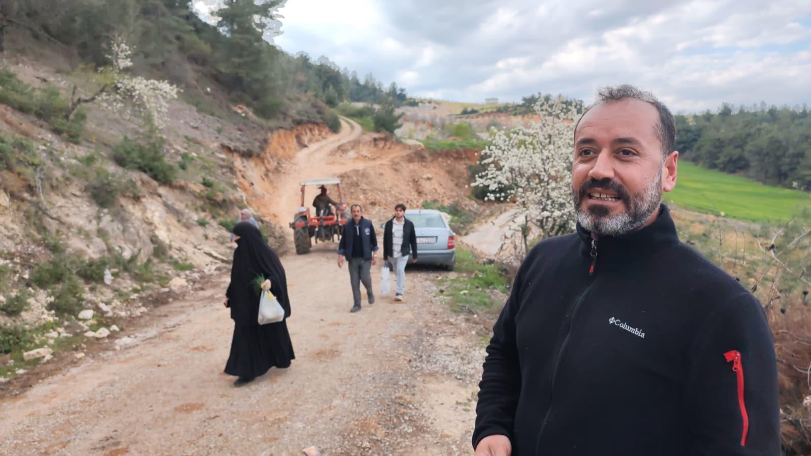 Manisa'da yağışlar heyelan felç etti, ulaşım durdu!