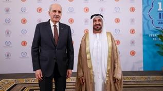 TBMM Başkanı Kurtulmuş, Alyammahi ile görüştü: Türkiye olağanüstü bir gayret ortaya koydu