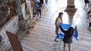 Ayasofya'da Yunan kışkırtması