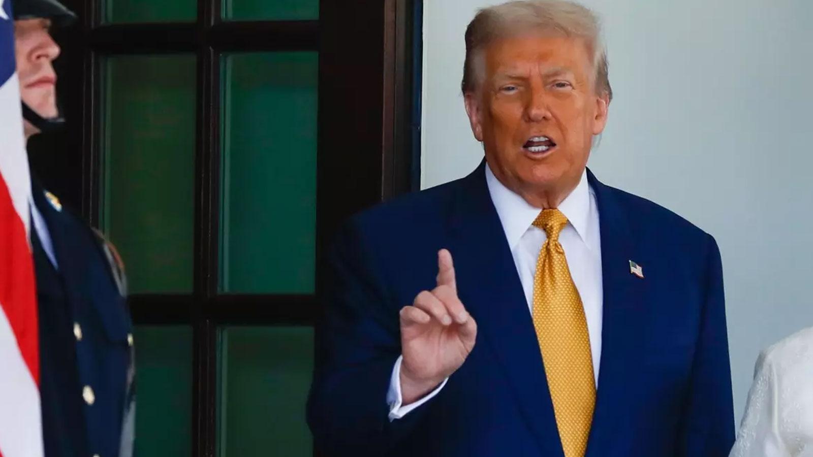 Trump, İran'la savaşın "bitmeye çok yakın" olduğunu söyledi