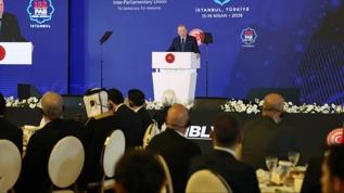 Cumhurbaşkanı Erdoğan: Uluslararası sistem büyük bir meşruiyet kriziyle yüz yüzedir