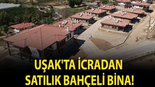Uşak'ta icradan satılık bahçeli bina!