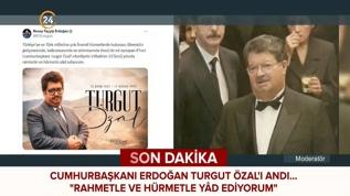 Cumhurbaşkanı Erdoğan, Özal'ı anma mesajı paylaştı: Türkiye'nin kalkınma sürecindeki öncü rolü vurguladı
