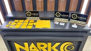 Uşak'ta uyuşturucu operasyonlarında gözaltına alınan 6 kişiden 5'i tutuklandı