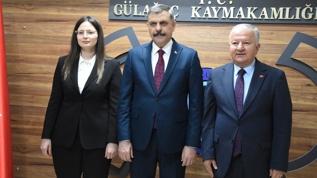 Bakan Çiftçi'den Gülağaç'a vefa ziyareti: Kaymakam olarak atandığı ilçeye ''bakan'' olarak döndü