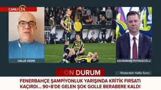Kadıköy'de 90+8 şoku: Şampiyonluk yolunda ağır yara!