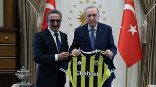 Cumhurbaşkanı Erdoğan, Hamdi Ulukaya'yı kabul etti