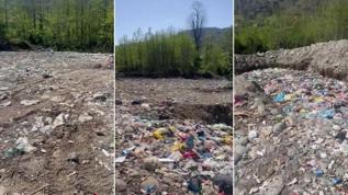 Bakanlık harekete geçti! Açık alana çöp döken Rize Fındıklı Belediyesine 2,3 milyon lira ceza