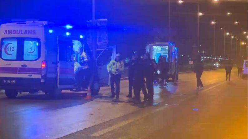 Erzincan'da trafik kazası: 2 yaralı