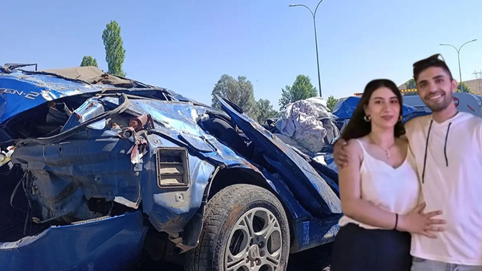 Afyonkarahisar'da trafik kazasında hayatını kaybeden çiftin bebekleri ağır yaralandı