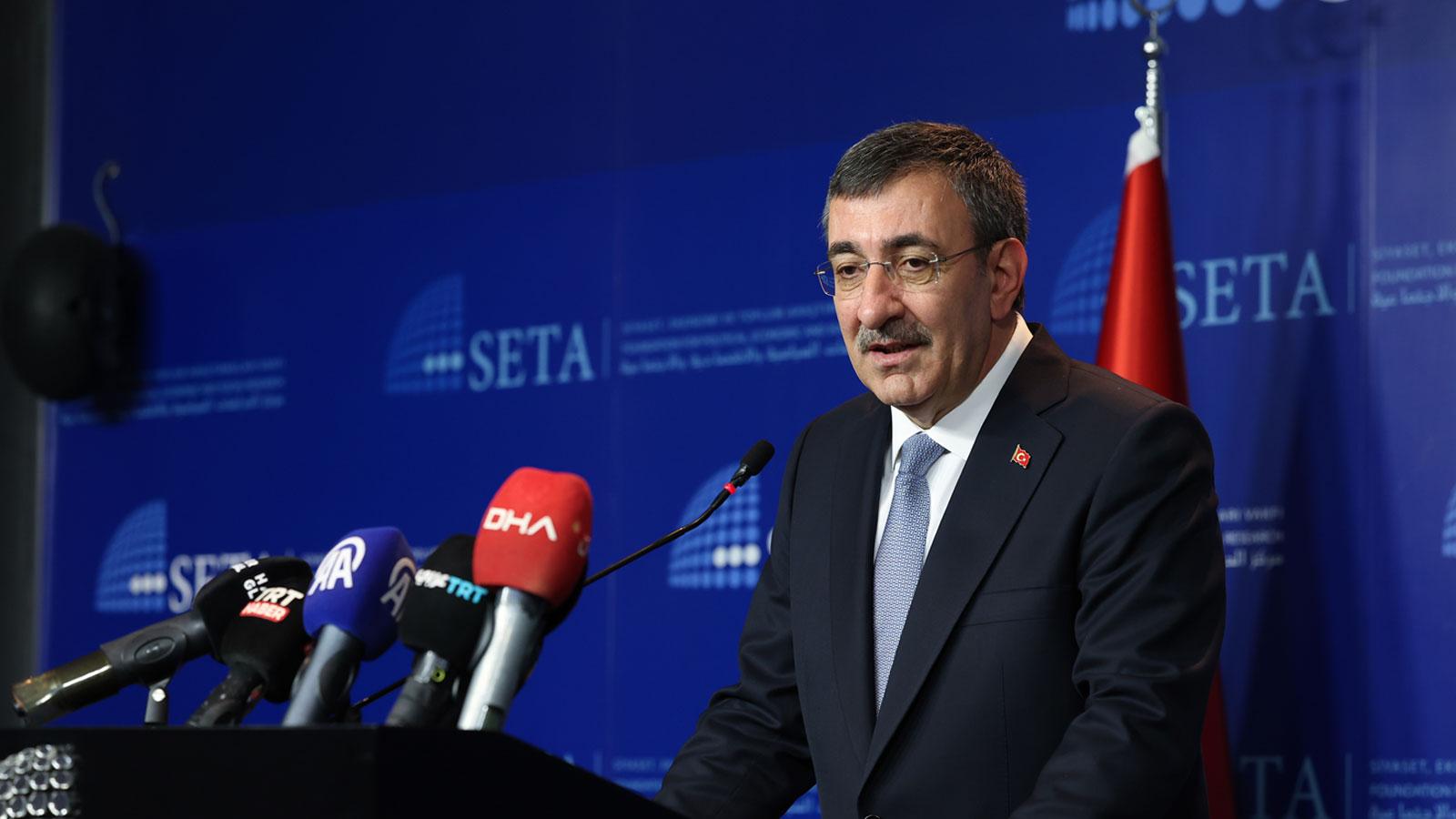 Cumhurbaşkanı Yardımcısı Yılmaz: : Türkiye, FETÖ'nün darbe girişimi sonrası güçlenerek yeniden yapılandı!