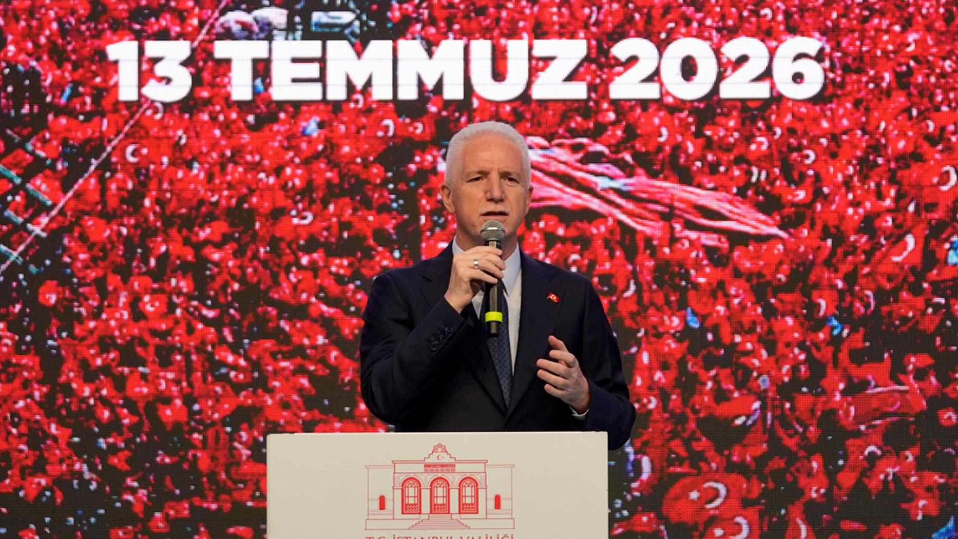 İstanbul Valisi Gül'den 15 Temmuz mesajı: Birbiri gibi düşünmeyenlerin darbecilere karşı durduğunu gördük