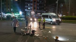Samsun'da kamyonet ile motosikletin çarpışması sonucunda 5 kişi yaralandı