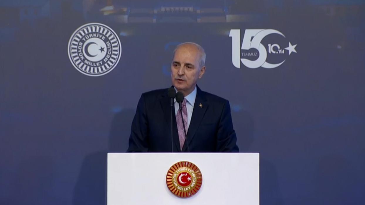 TBMM Başkanı Kurtulmuş: Milletimiz darbeler geleneğini tarihin çöplüğüne attı