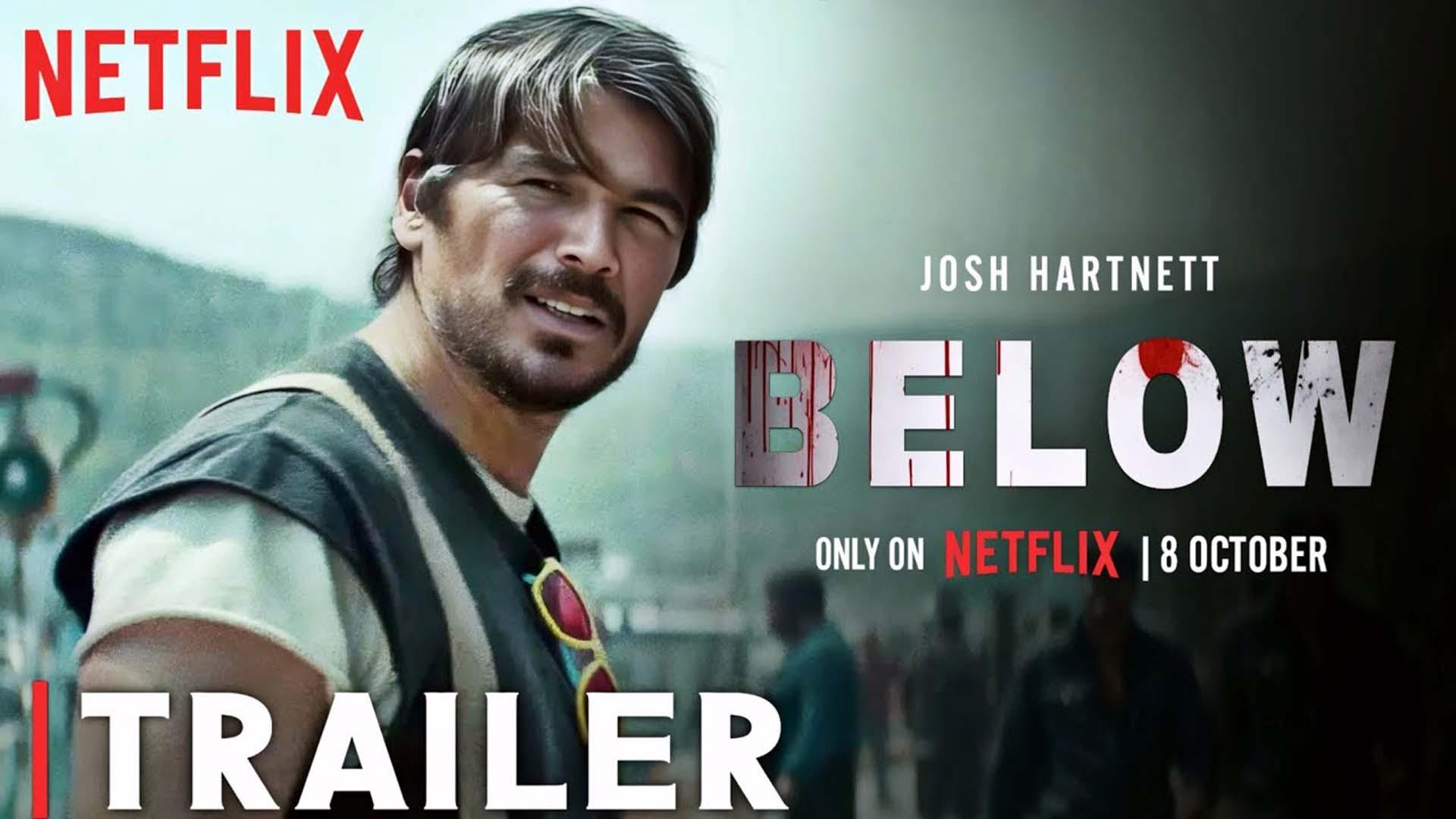 Netflix, Josh Hartnett'in başrolündeki Below dizisinden ilk görüntüleri paylaştı