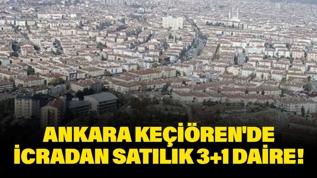 Ankara Keçiören'de icradan satılık 3+1 daire!
