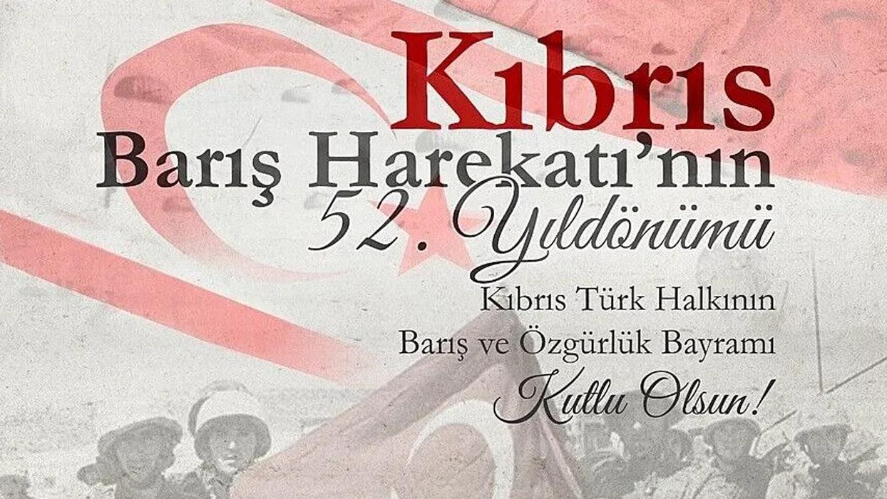 Dışişleri Bakanlığından Kıbrıs Barış Harekatı'nın 52. yıl dönümüne ilişkin paylaşım