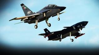 Gökyüzünde tarihi an! KIZILELMA ile M-346'dan devrim niteliğinde ortak uçuş