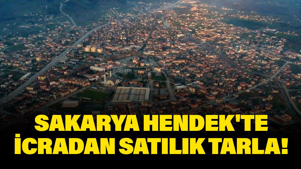 Sakarya Hendek'te icradan satılık tarla!