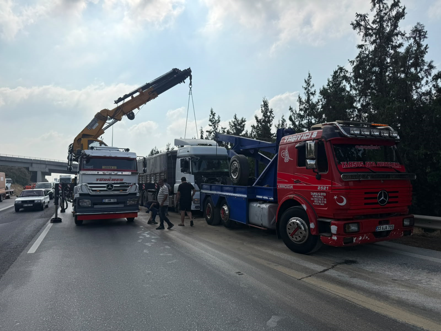 Mersin Tarsus'ta tır kazası: 2 Ölü, 2 Yaralı!