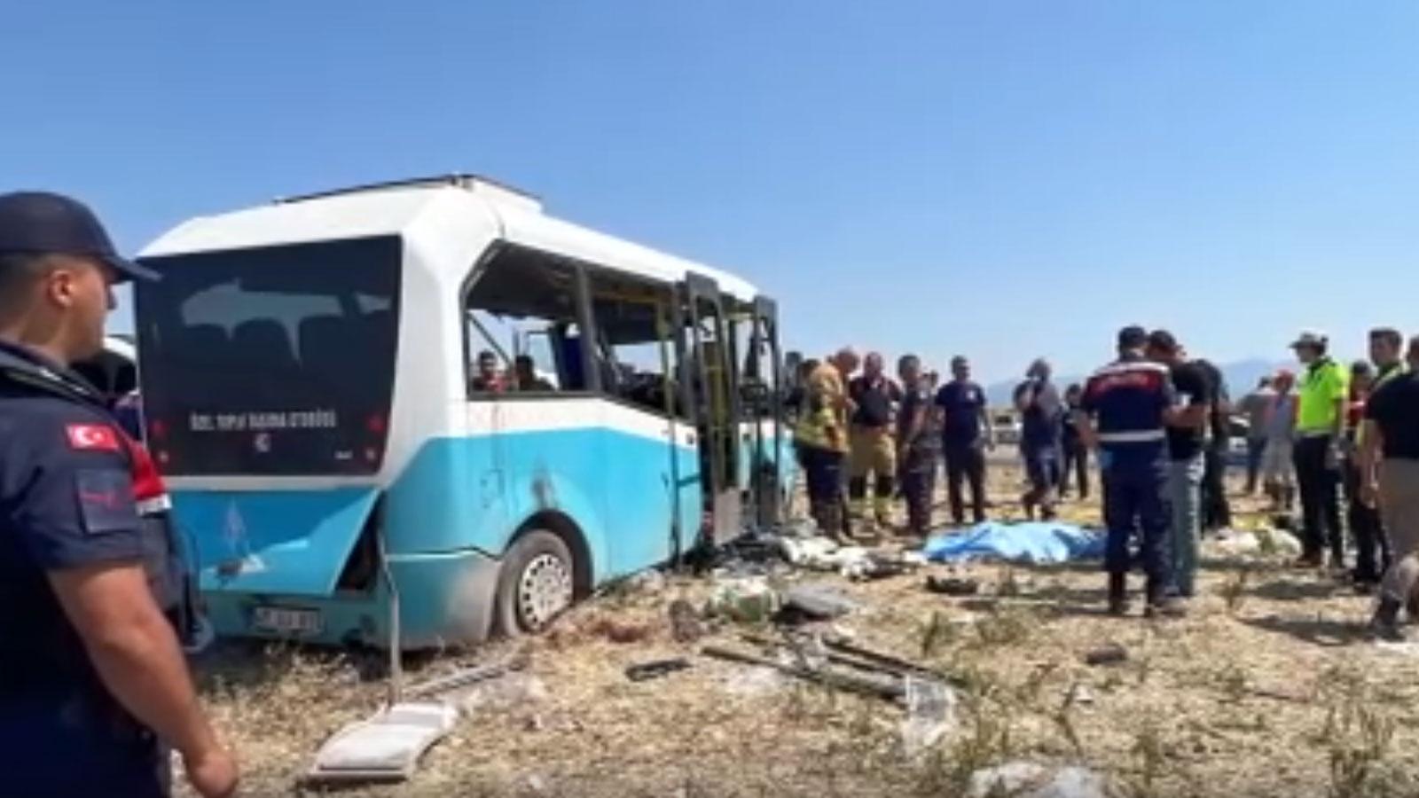 Manisa'da kaza: 1 ölü, 4 ağır yaralı var