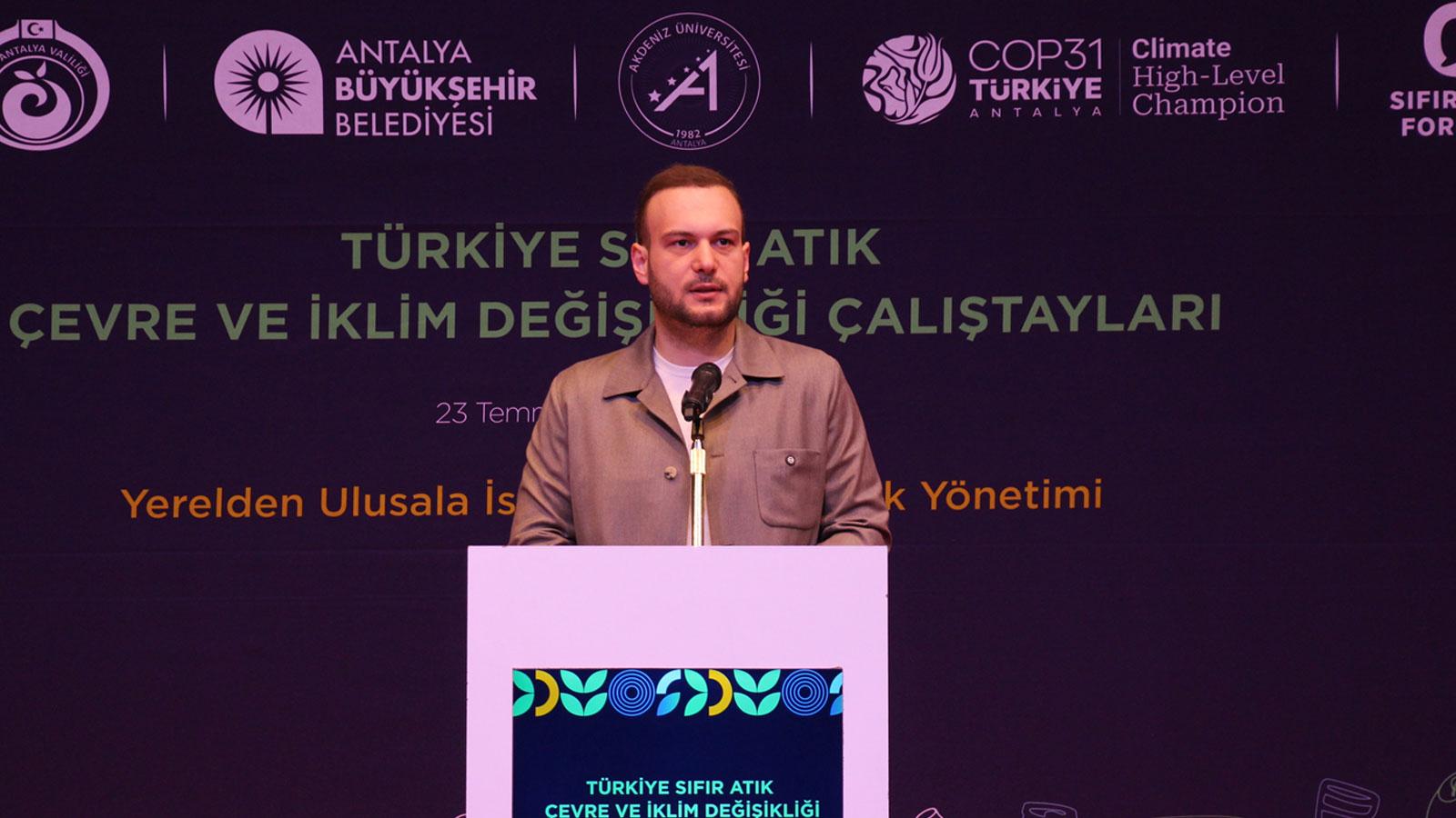 Samed Ağırbaş: Şehirlerde ortak akıl ile daha yeşil bir gelecek mümkün!