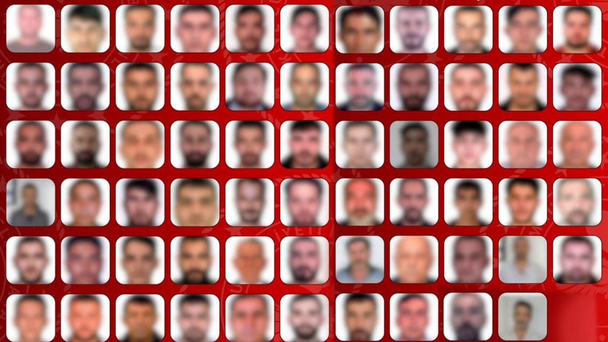 Yurt dışına kaçan 65 firari Türkiye'ye getirildi
