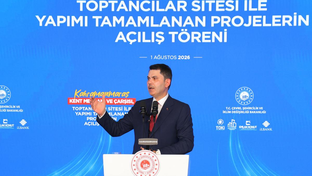 Kahramanmaraş'ta dev açılış! Bakan Kurum: Söz verdik, yaptık