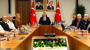 İçişleri Bakanlığı'nda güvenlik toplantısı