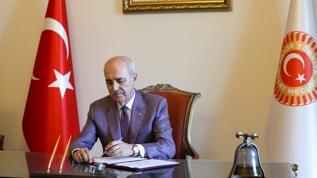SON DAKİKA! TBMM Başkanı Kurtulmuş, Terörsüz Türkiye çerçeve yasa teklifine imza attı