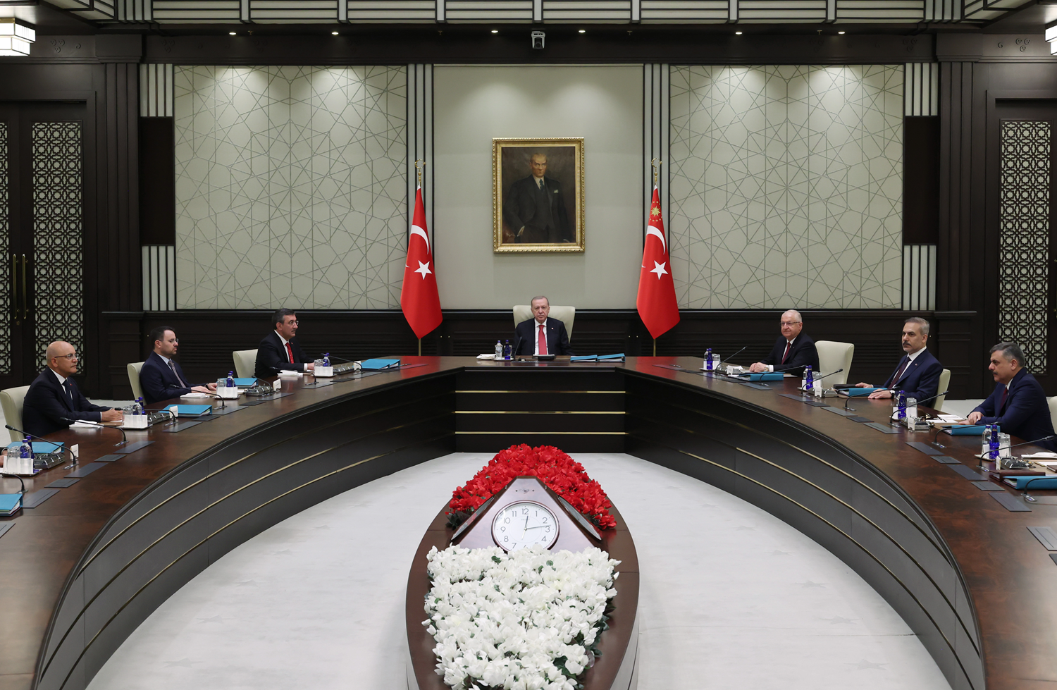Yüksek Askeri Şura, Cumhurbaşkanı Erdoğan başkanlığında toplandı
