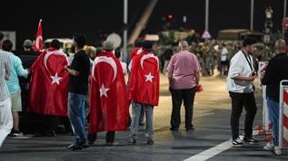"Asırlık Gece" dizisinin 15 Temmuz Şehitler Köprüsü'ndeki çekimleri tamamlandı