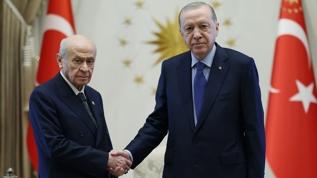 Gözler Beştepe'deki zirvede! Erdoğan-Bahçeli görüşmesi başladı
