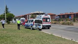 Eskişehir'de zincirleme kaza: 1'i Polis, 1'i Bekçi ve 4 kişi yaralandı