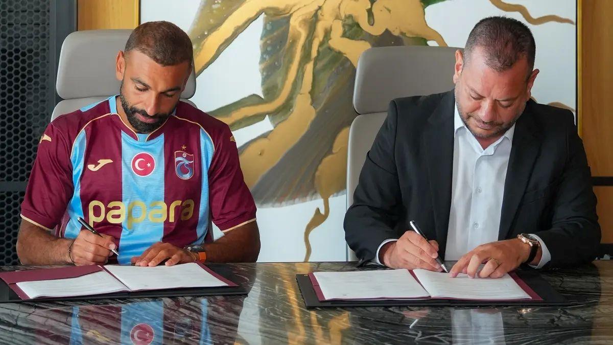 Trabzonspor Salah'ı resmen açıkladı, transfer detayları KAP'a bildirildi